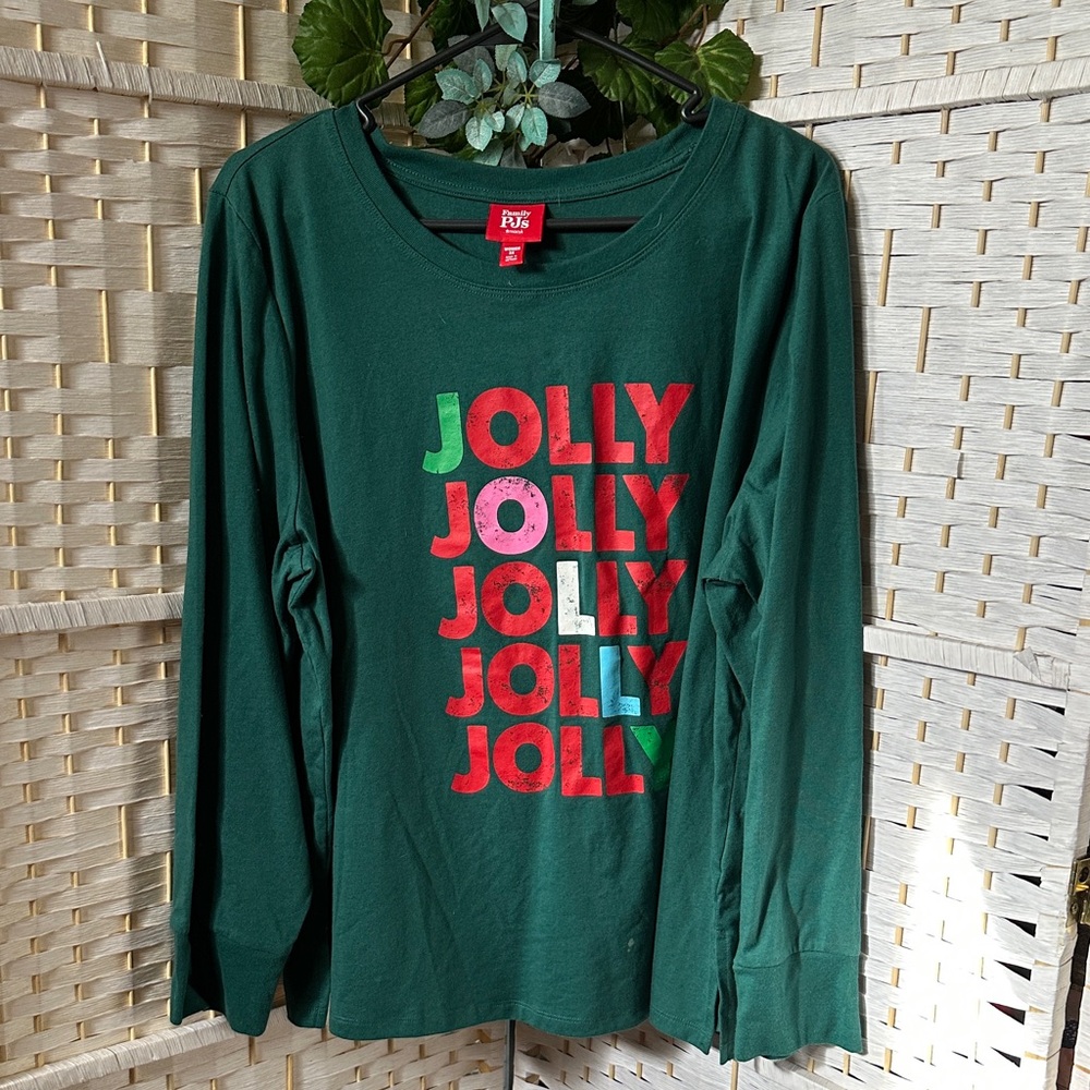 Green Long Sleeve Jolly Shirt